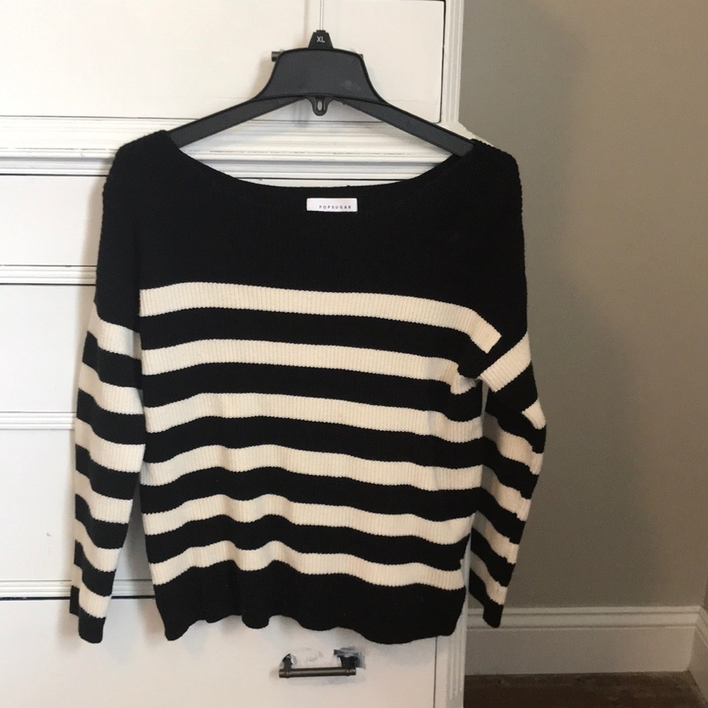 Popsugar striped sweater